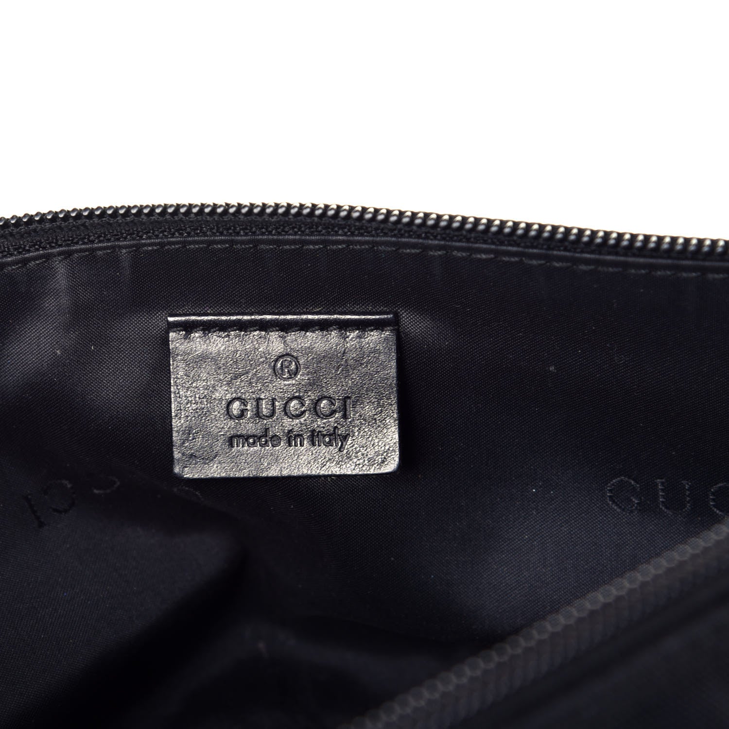 Gucci Canvas Boat Pochette Black 6 of 10