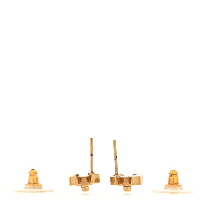 Chanel Metal CC Turnlock Earrings Gold 3 of 4