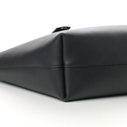 Saint Laurent Calfskin Large Shopping Tote Black 10 of 12
