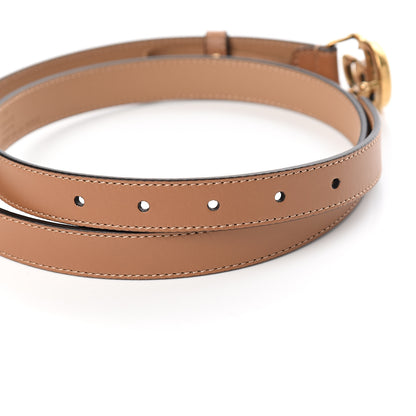 Gucci Calfskin Double G 20mm Belt 90 36 Porcelain Rose 3 of 6
