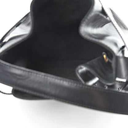 Louis Vuitton Epi Sac D'Epaule Black 5 of 9