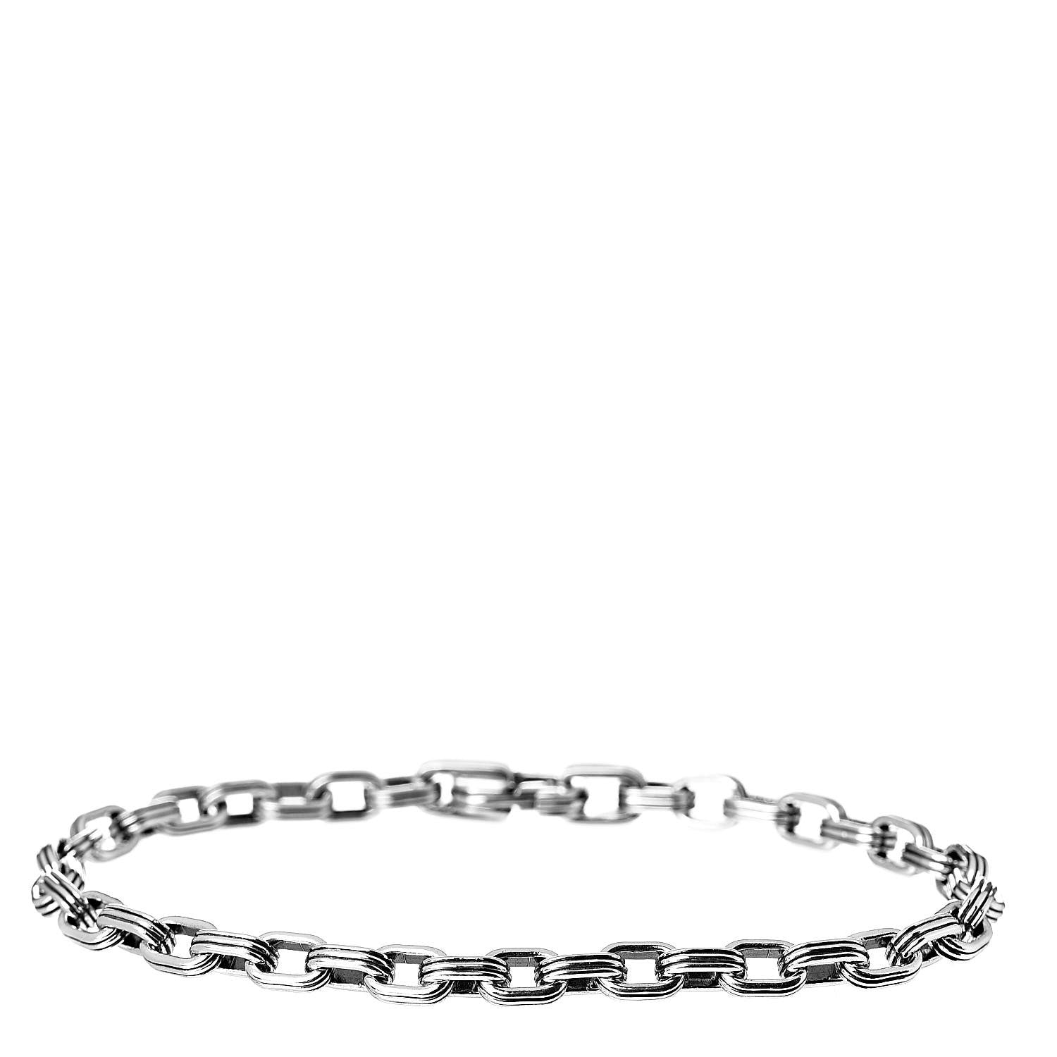 David Yurman Sterling Silver 4.5mm Chain Link Bracelet 1 of 4
