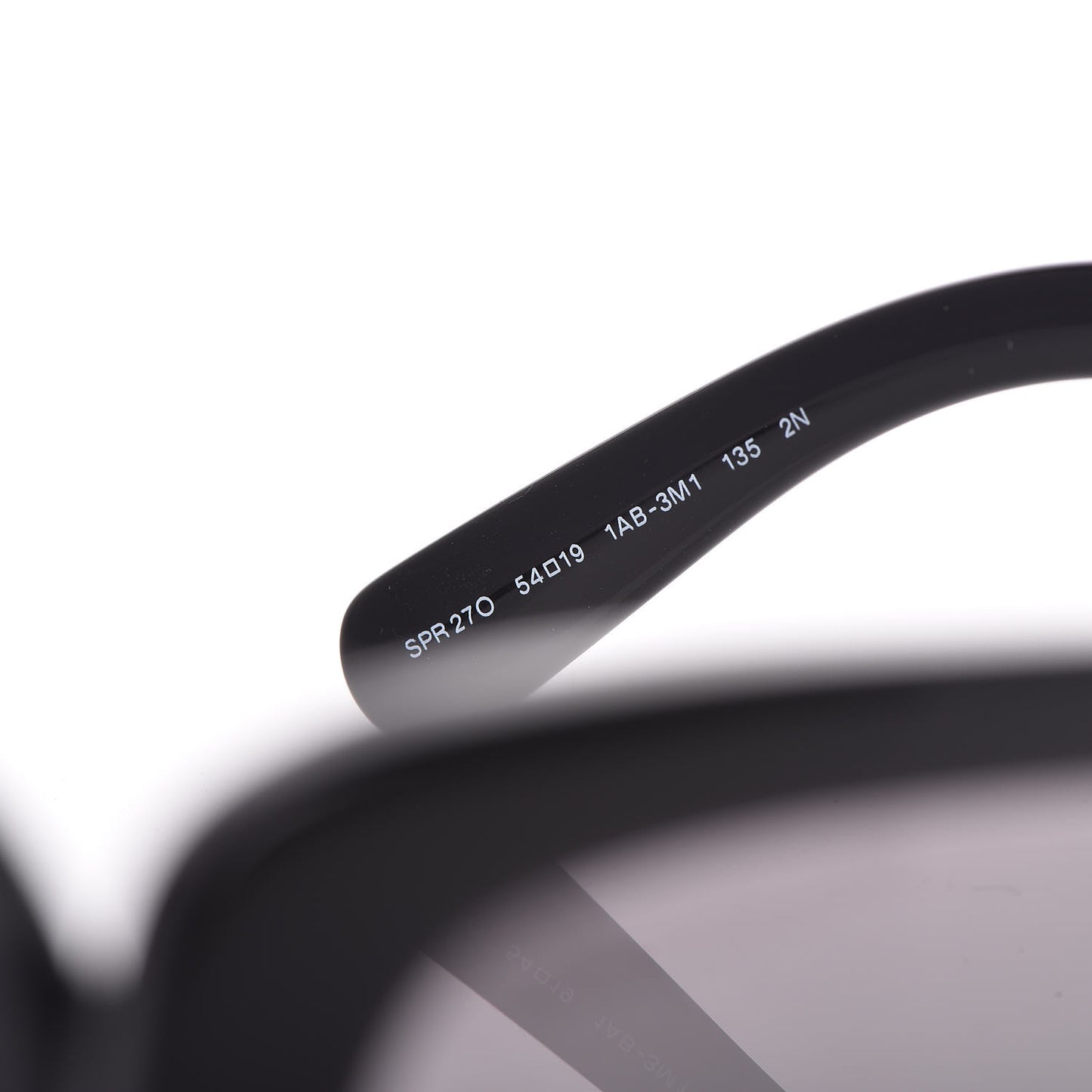 Acetate Baroque Sunglasses SPR 27O Black