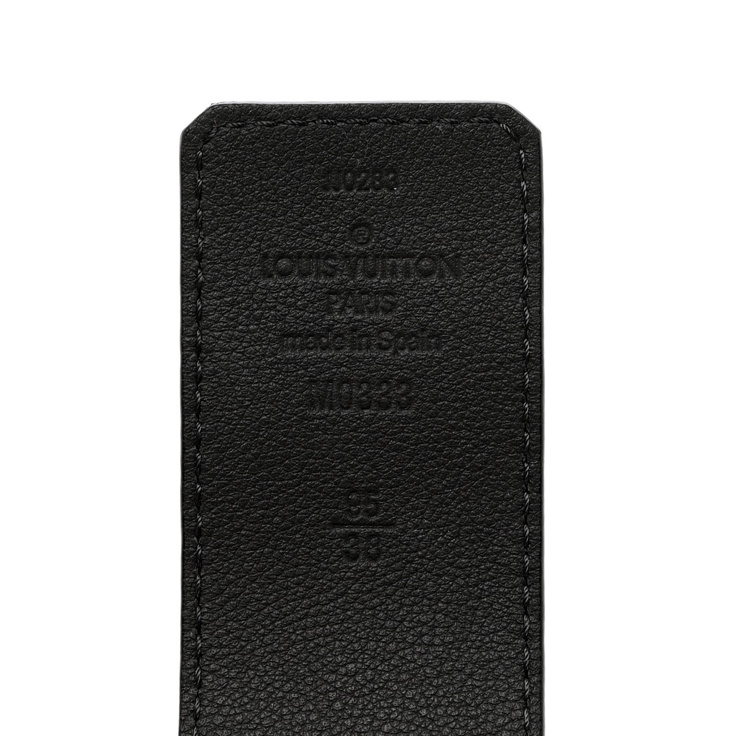 Calfskin 40mm Damier LV Initiales Reversible Belt 95/38