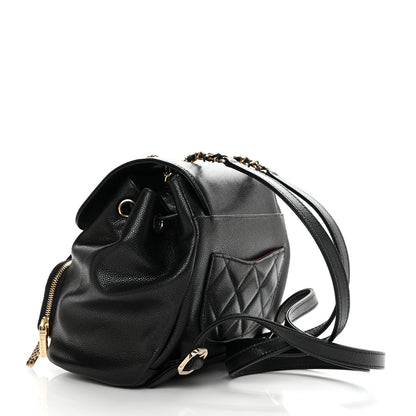 Chanel Caviar Quilted Mini Business Affinity Backpack Black 3 of 10