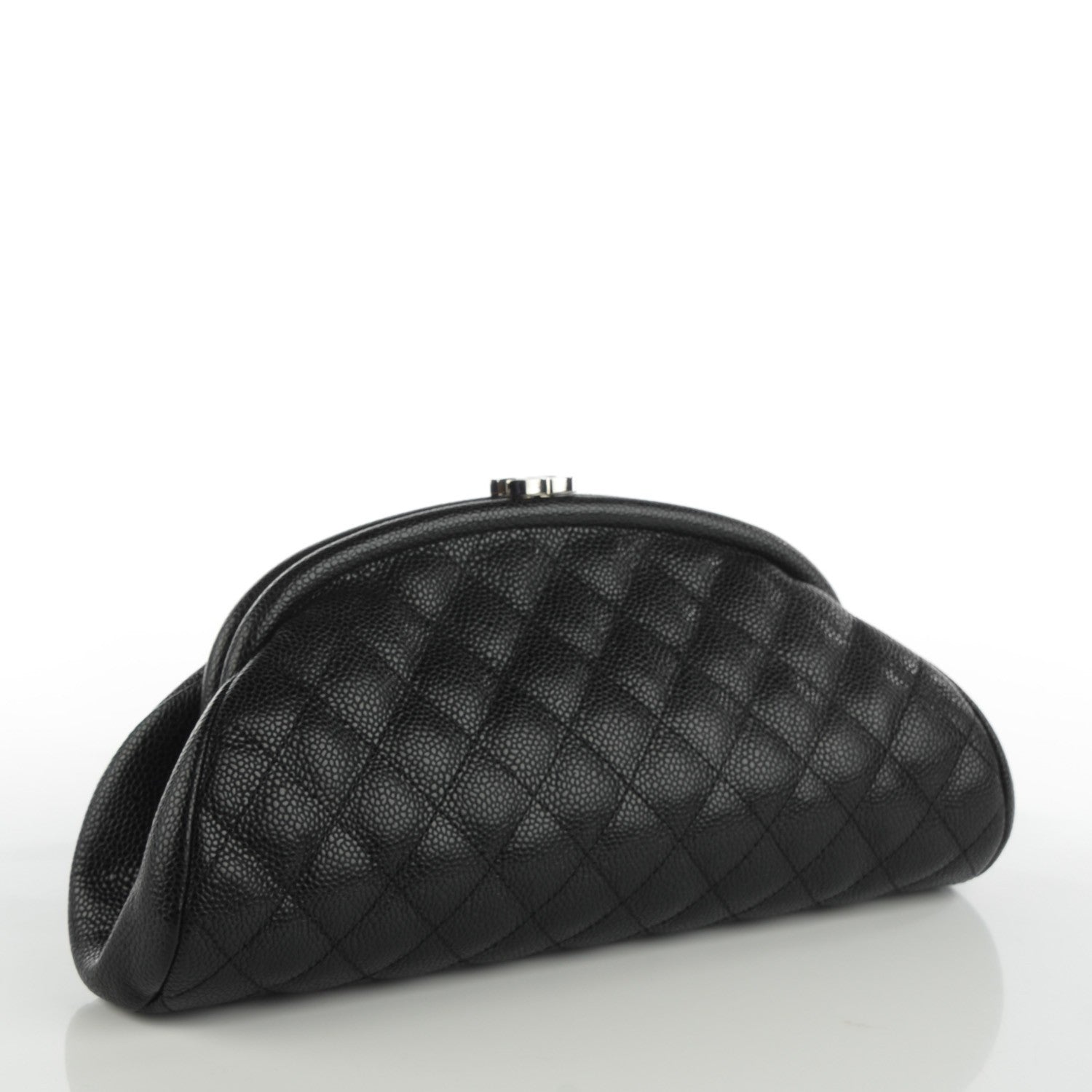 Chanel Caviar Quilted Timeless Clutch Black 3 of 7