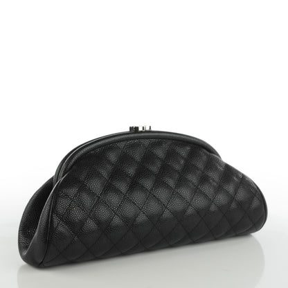 Chanel Caviar Quilted Timeless Clutch Black 3 of 7