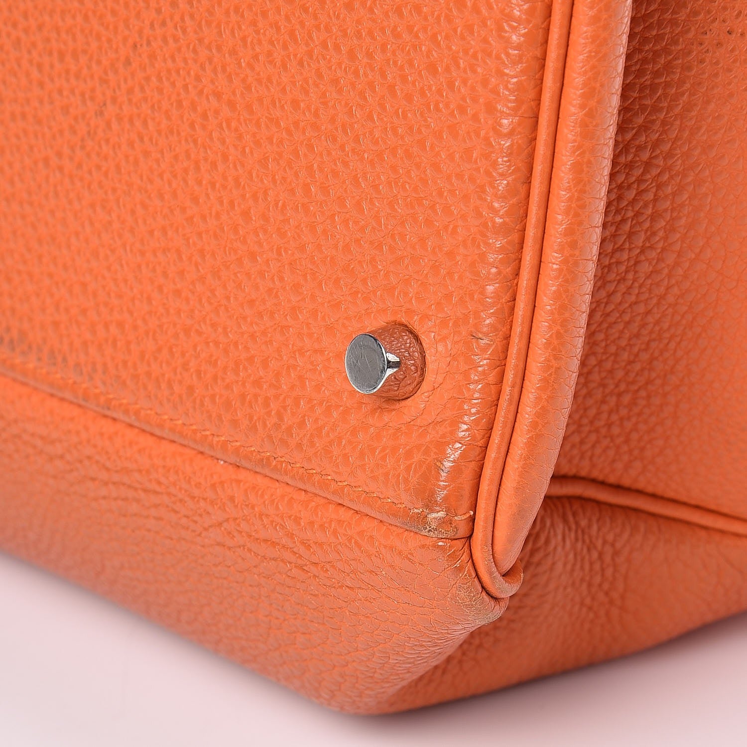 Hermes Togo Kelly Retourne 40 Orange 40 of 42