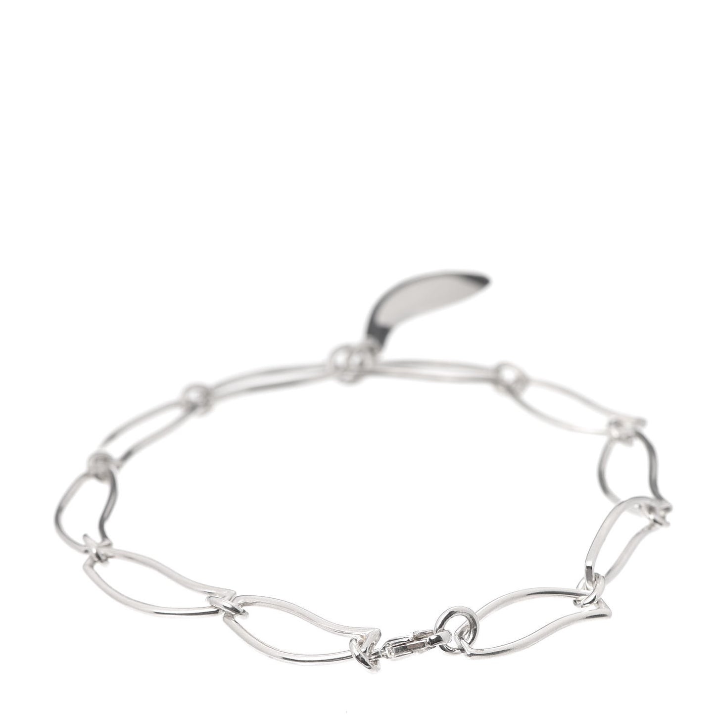 Sterling Silver Frank Geary Whale Bracelet