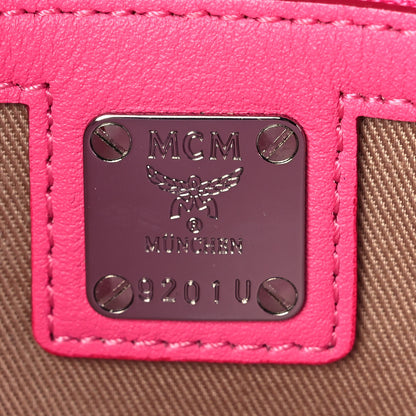 MCM Calfskin Ottomar Large Patricia Wallet On Chain Pink 6 of 11
