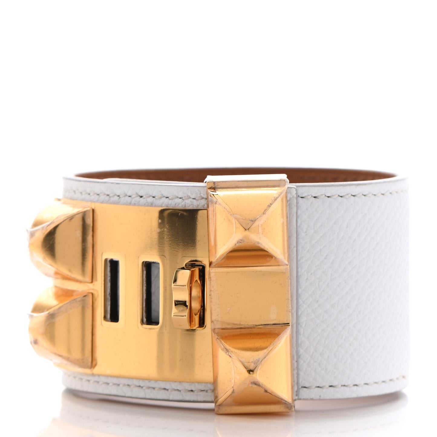 Epsom Collier de Chien CDC Bracelet T3 White
