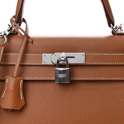 Hermes Epsom Kelly Sellier 28 Gold 10 of 11