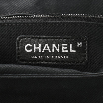 Chanel Caviar Quilted Timeless Accordion Flap Black 9 of 12