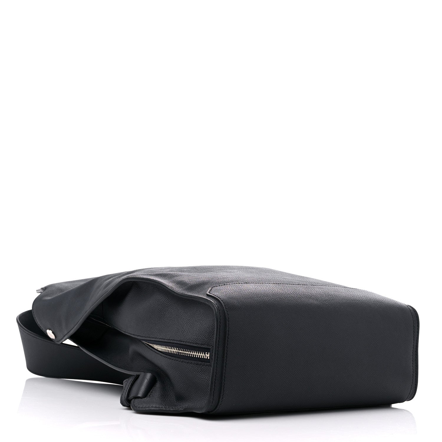 Hermes Grained Monsieur Cityback 27 Dark Navy Blue 4 of 14