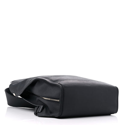 Hermes Grained Monsieur Cityback 27 Dark Navy Blue 4 of 14