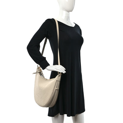Louis Vuitton Empreinte Monogram Giant Loop Hobo Cream 2 of 10