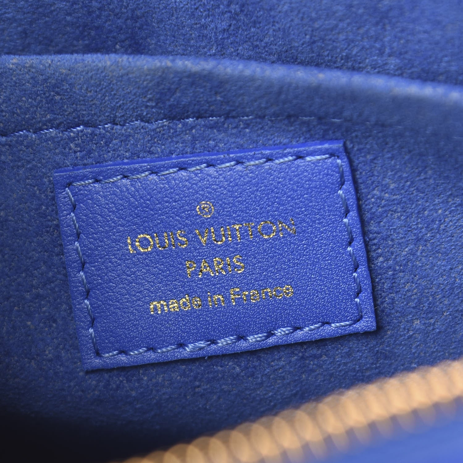 Louis Vuitton Calfskin New Wave Camera Bag Bleu Neon 6 of 9