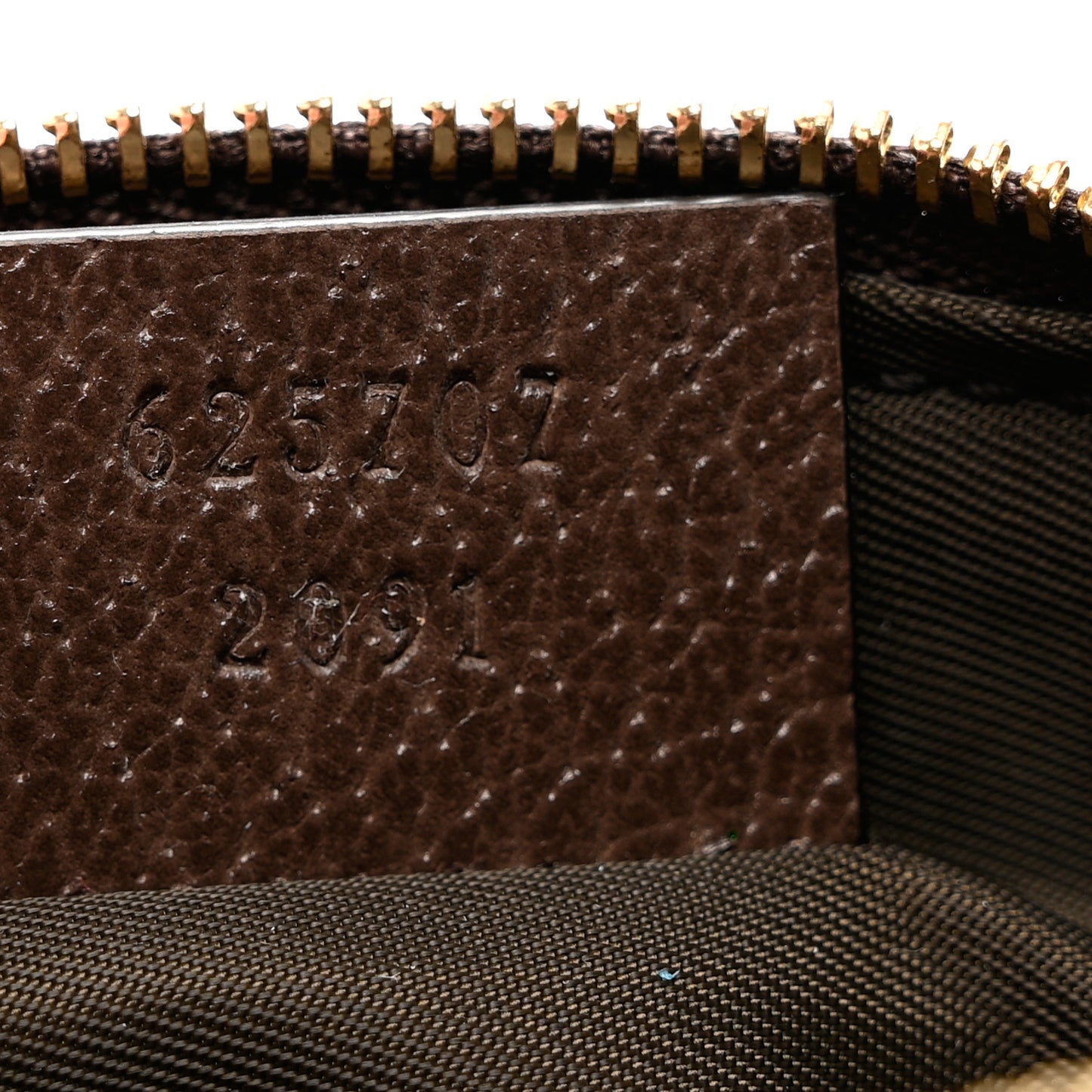GG Supreme Monogram Web Ophidia Dome Key Pouch Beige New Acero