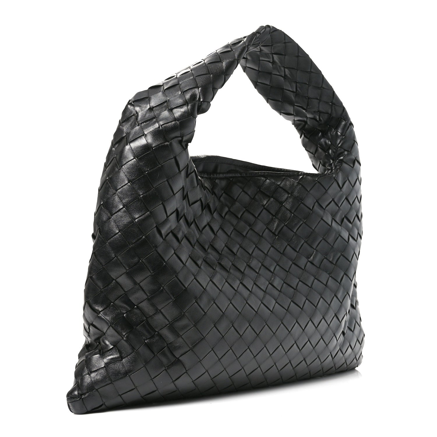 Bottega Veneta Calfskin Intrecciato Small Hop Black 3 of 10