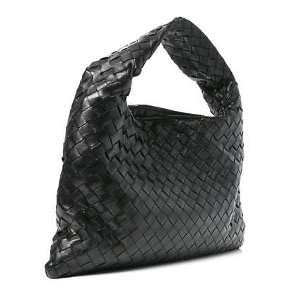 Bottega Veneta Calfskin Intrecciato Small Hop Black 3 of 10