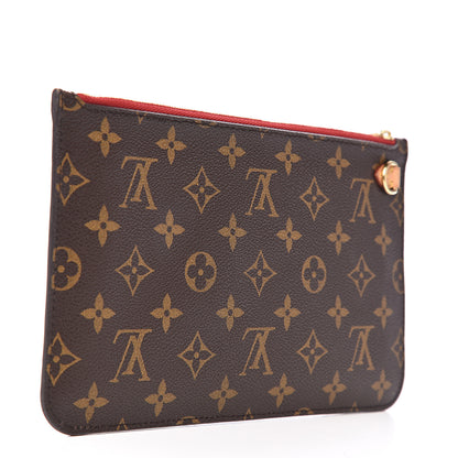 Louis Vuitton Monogram Neverfull MM GM Pochette Cherry 2 of 6
