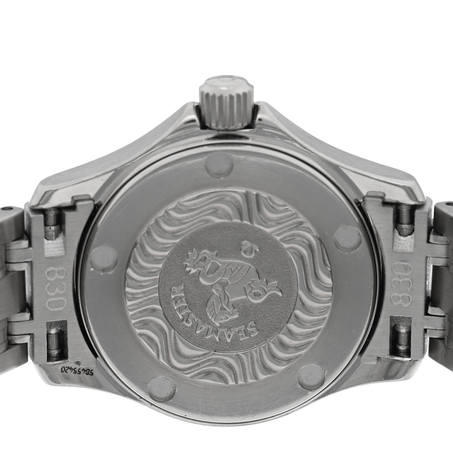 Stainless Steel 28mm Seamaster Quartz Watch Blue 2581.81