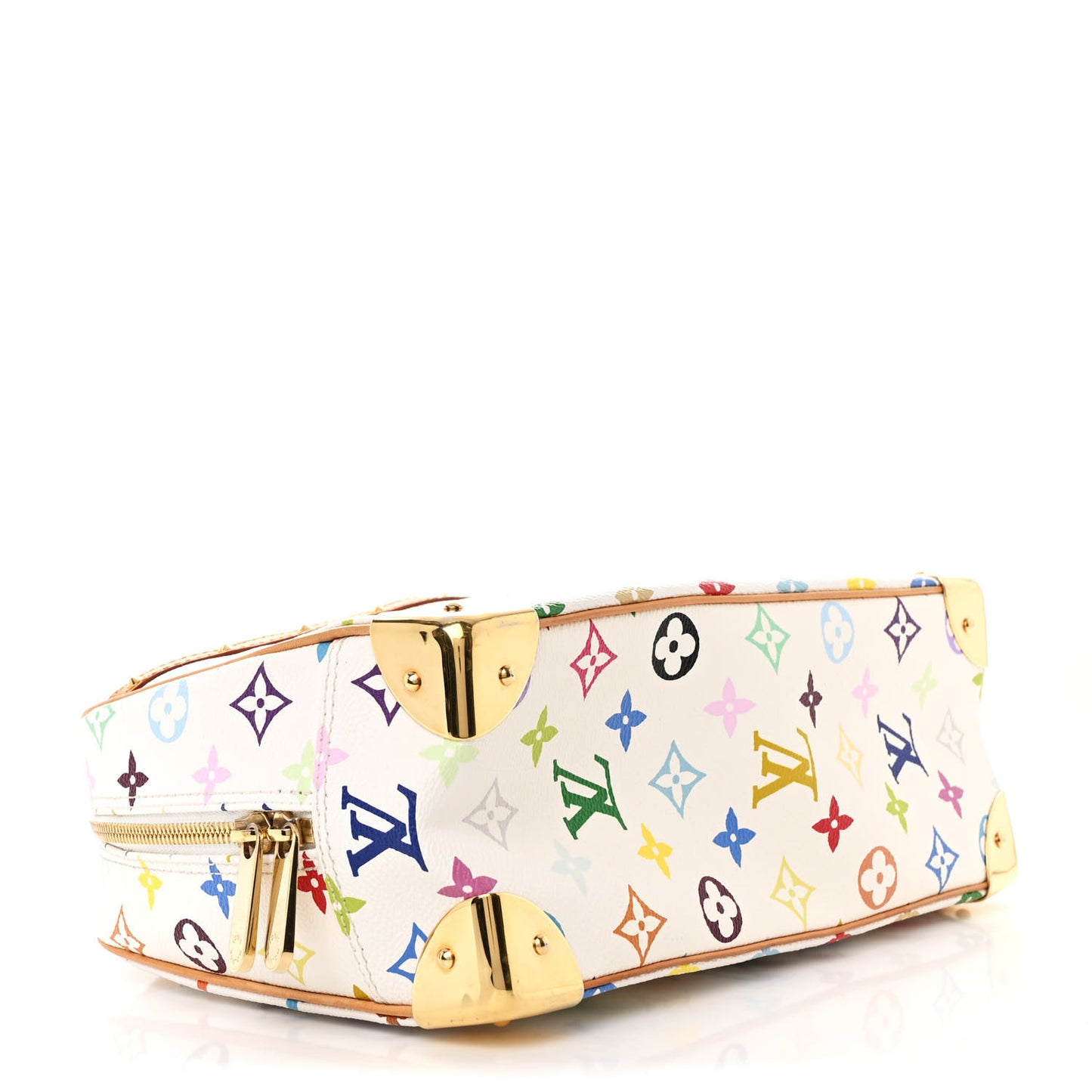 Monogram Multicolor Trouville White