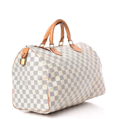 Louis Vuitton Damier Azur Speedy 35 3 of 25