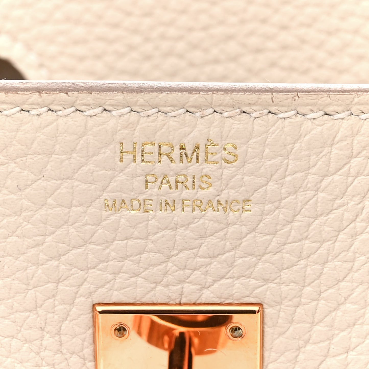 Togo Birkin 25 Craie