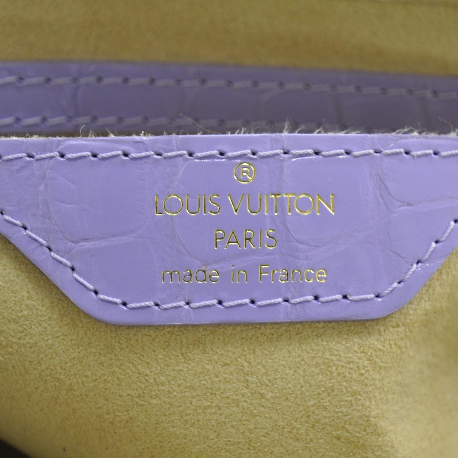 Louis Vuitton Monogram Multicolor Alligator Marilyn Black 8 of 10