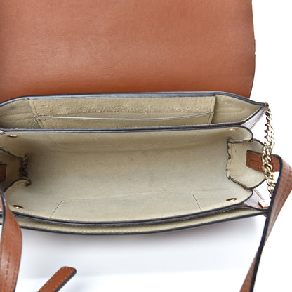 Chloe Suede Calfskin Small Faye Shoulder Bag Tobacco 4 of 21