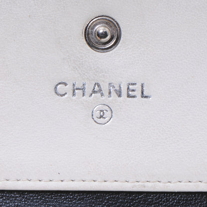 Chanel Diamond Stitch CC Compact Wallet Ivory 5 of 7