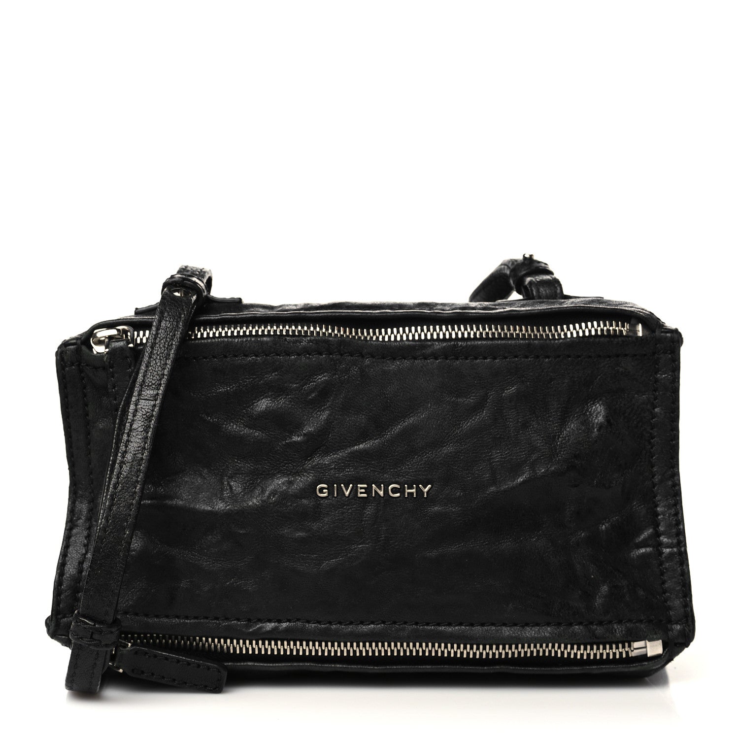 Givenchy Tumbled Sheepskin Mini Pandora Black 1 of 7