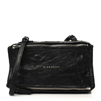 Givenchy Tumbled Sheepskin Mini Pandora Black 1 of 7