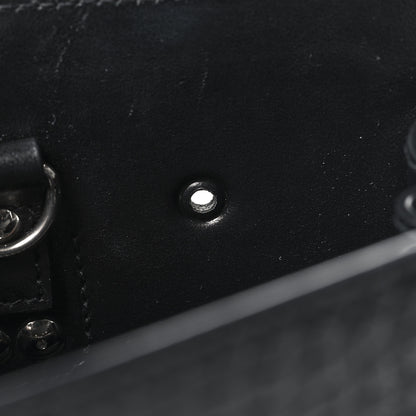 Saint Laurent Calfskin Crocodile Embossed Baby Sac De Jour Black 15 of 15