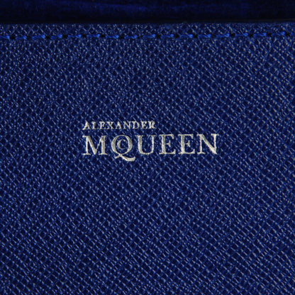 Alexander McQueen Grained Calfskin Heroine Open Tote Ultramarine 5 of 9