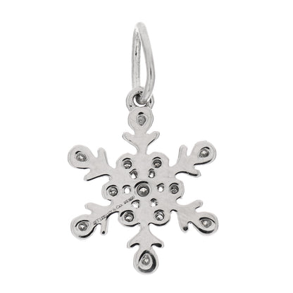 Tiffany Platinum Diamond Snowflake Charm 3 of 4