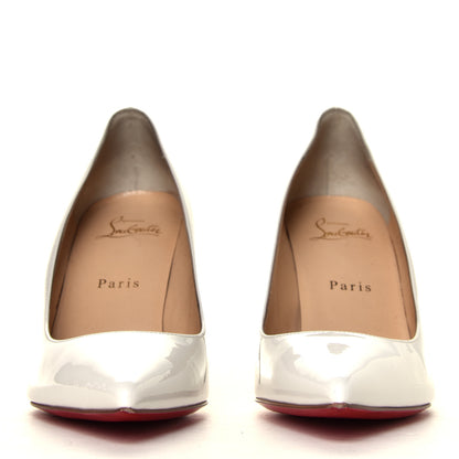Christian Louboutin Patent So Kate 85 Pumps 37.5 White 4 of 8