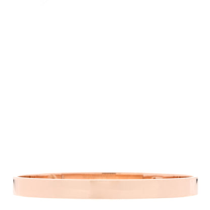 Hermes 18K Rose Gold PM Collier De Chien Bracelet SH 2 of 3