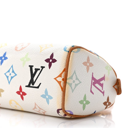 Louis Vuitton Monogram Multicolor Mini Sac HL Speedy White 7 of 10