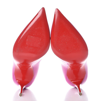 Christian Louboutin Patent Pigalle Follies 100 Pumps 36.5 Rose Indien 5 of 8