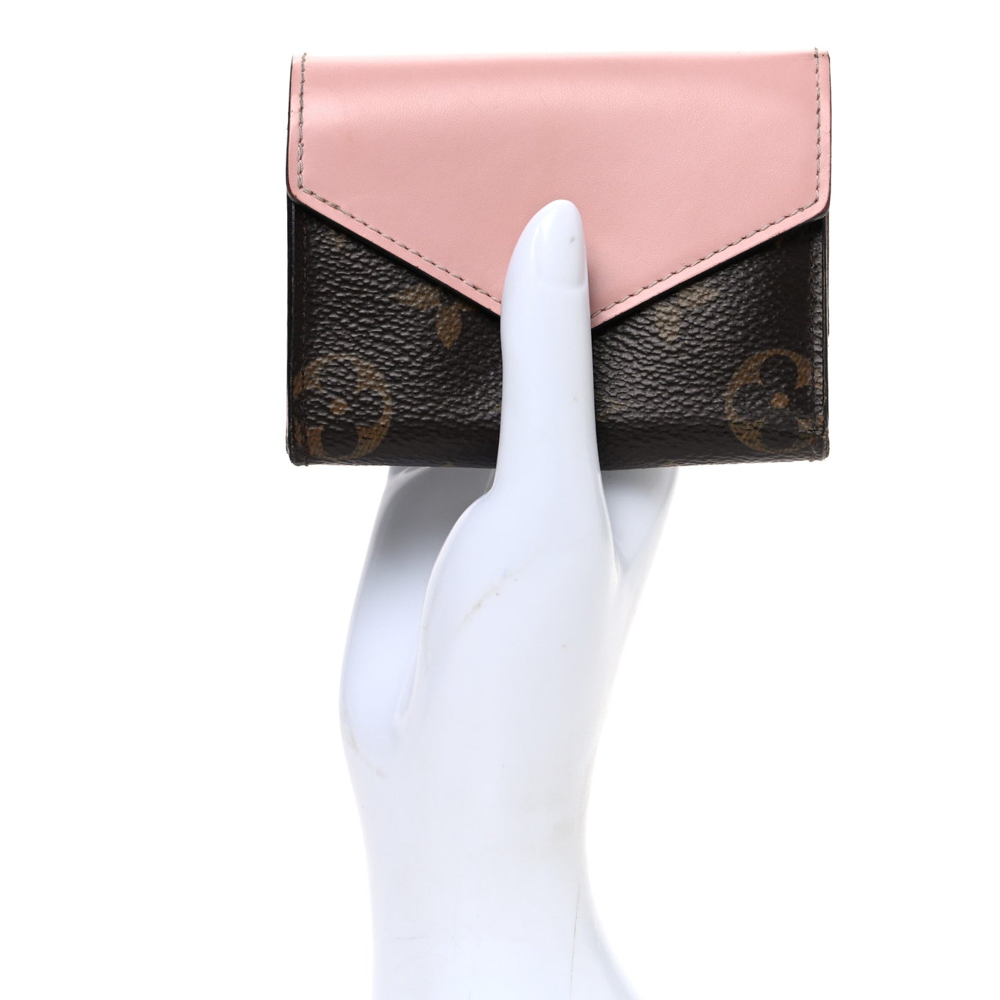 Monogram Zoe Wallet Rose Ballerine