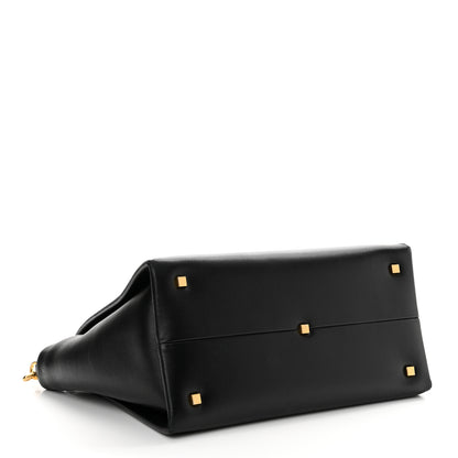Valentino Garavani Nappa Medium One Stud Handbag Black 4 of 16