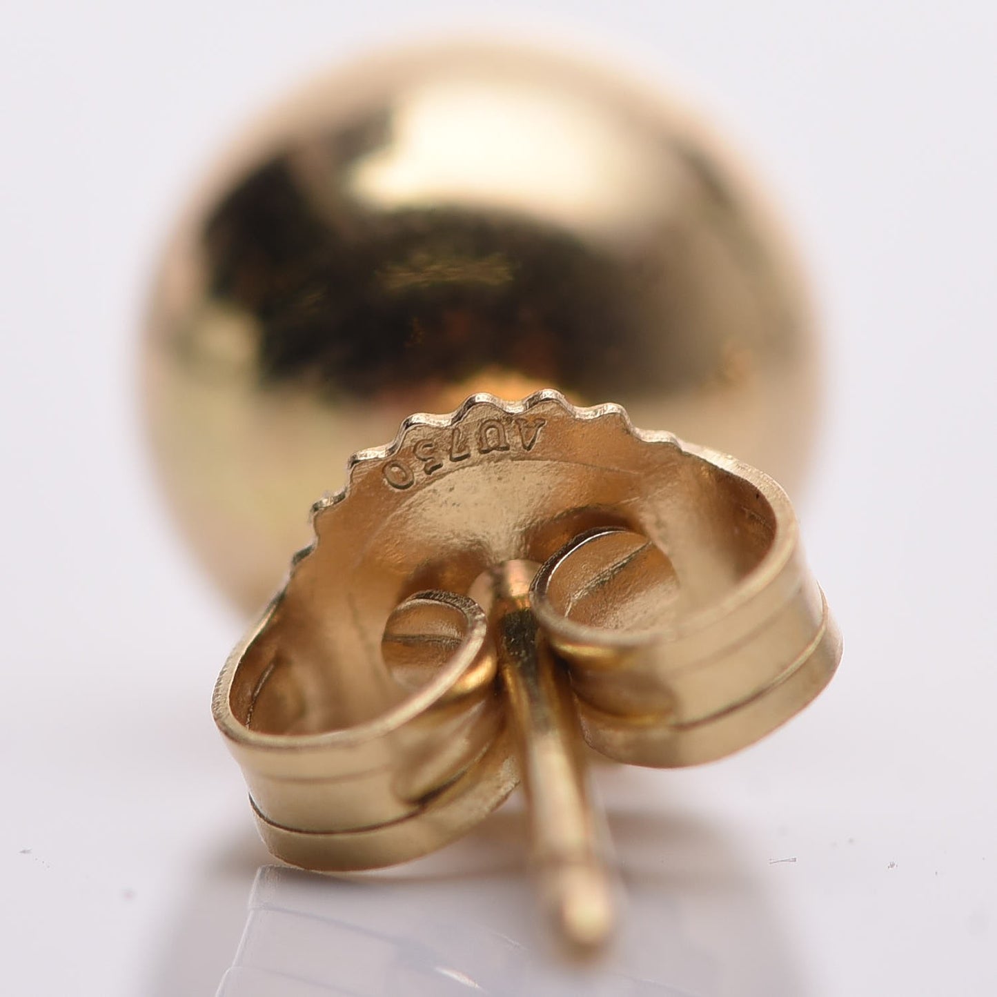 18K Yellow Gold 8mm HardWear Ball Earrings