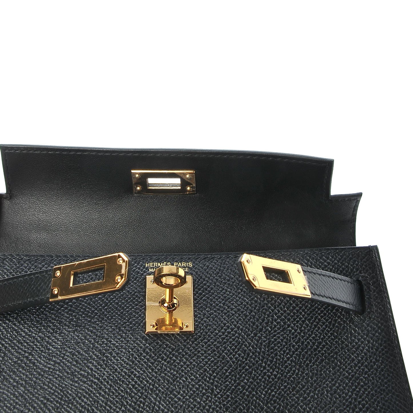 Epsom Mini Kelly Sellier 20 Black
