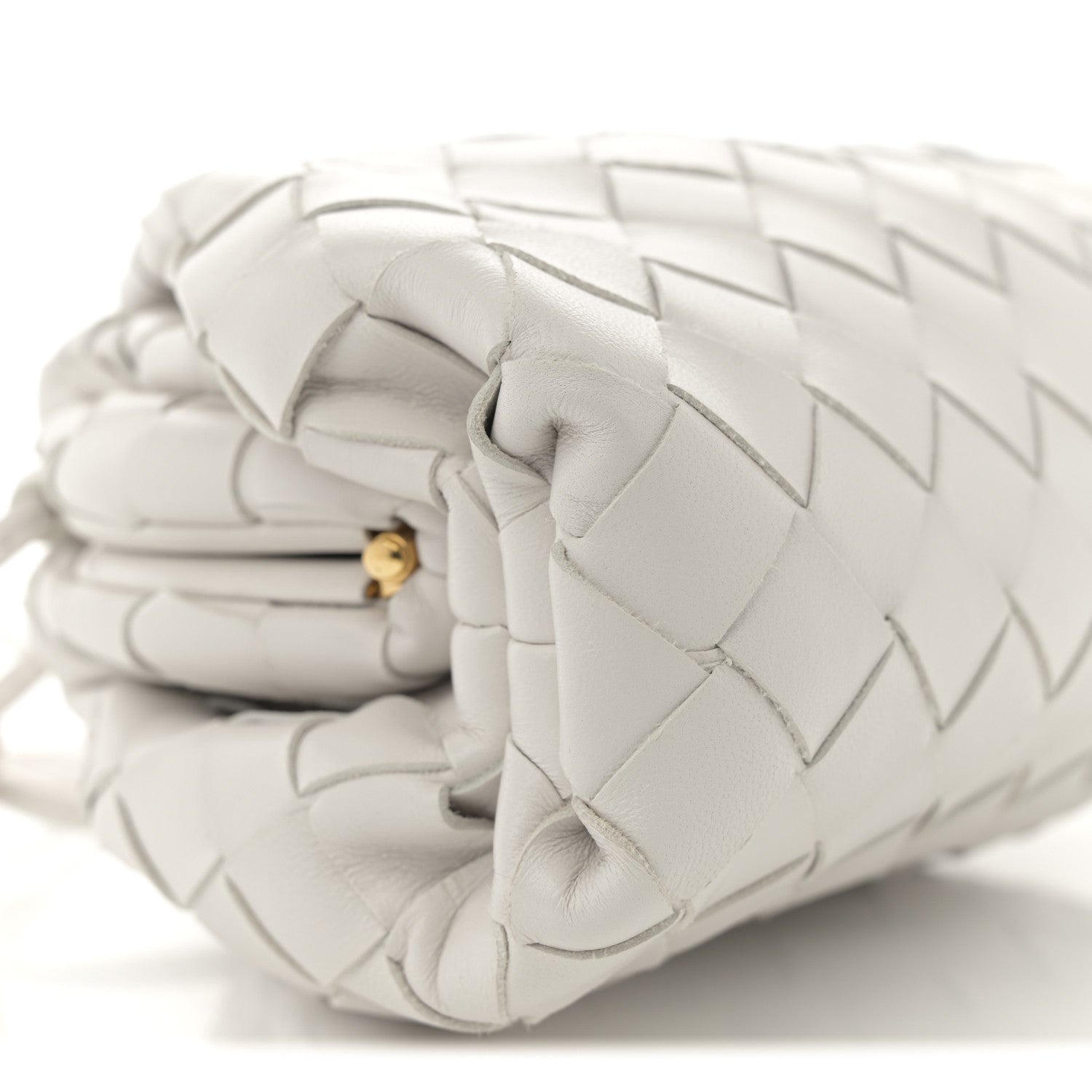 Bottega Veneta Nappa Intrecciato The Mini Pouch Chalk 9 of 10