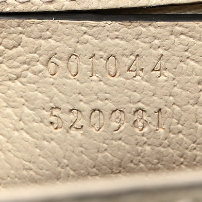 Gucci Textured Calfskin Small Ophidia Flap Messenger Bag Mystic White 7 of 13