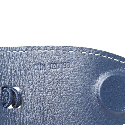 Goyard Calfskin Bag Clip Navy 4 of 4