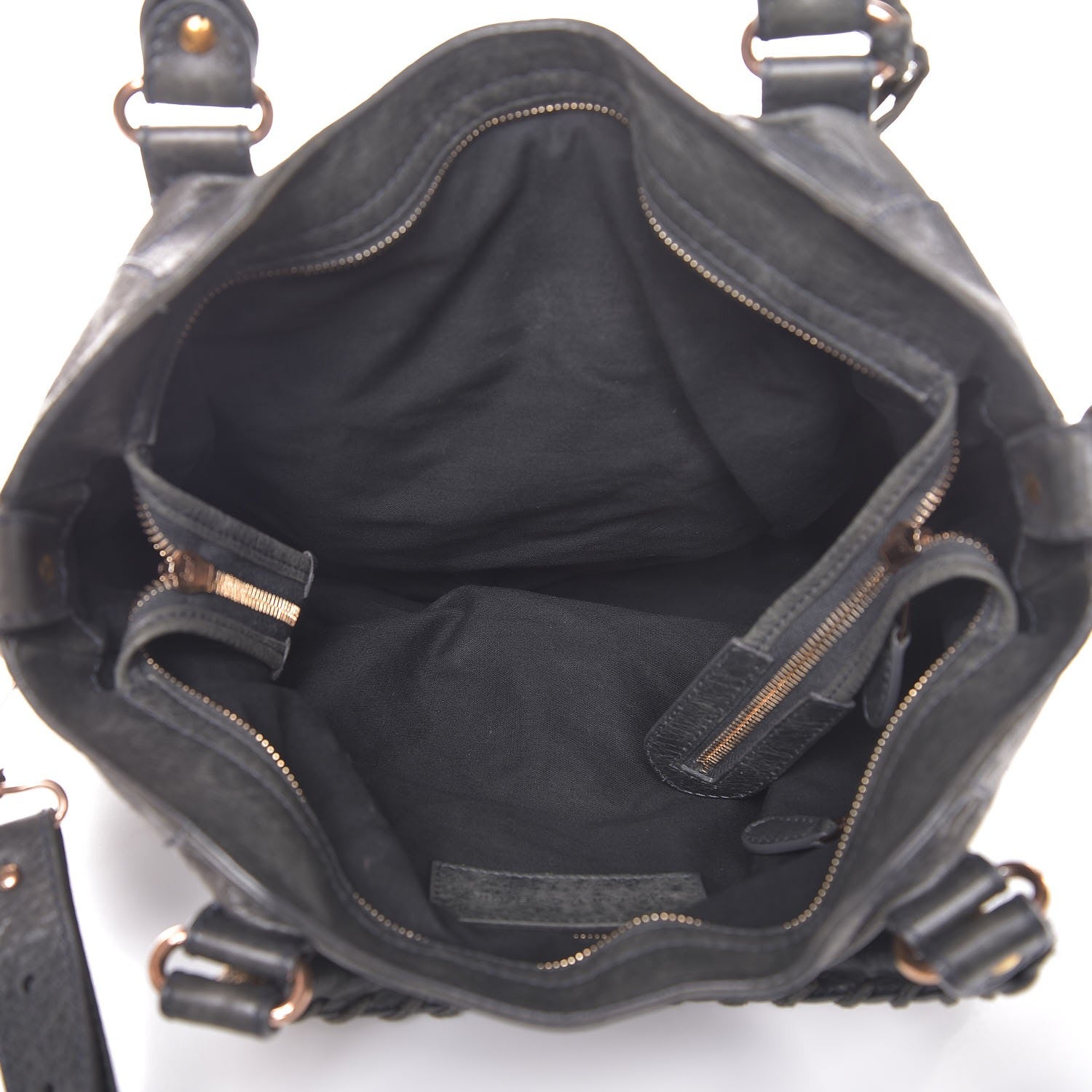 Balenciaga Agneau Giant 12 Rose Gold Hardware Velo Anthracite 6 of 10