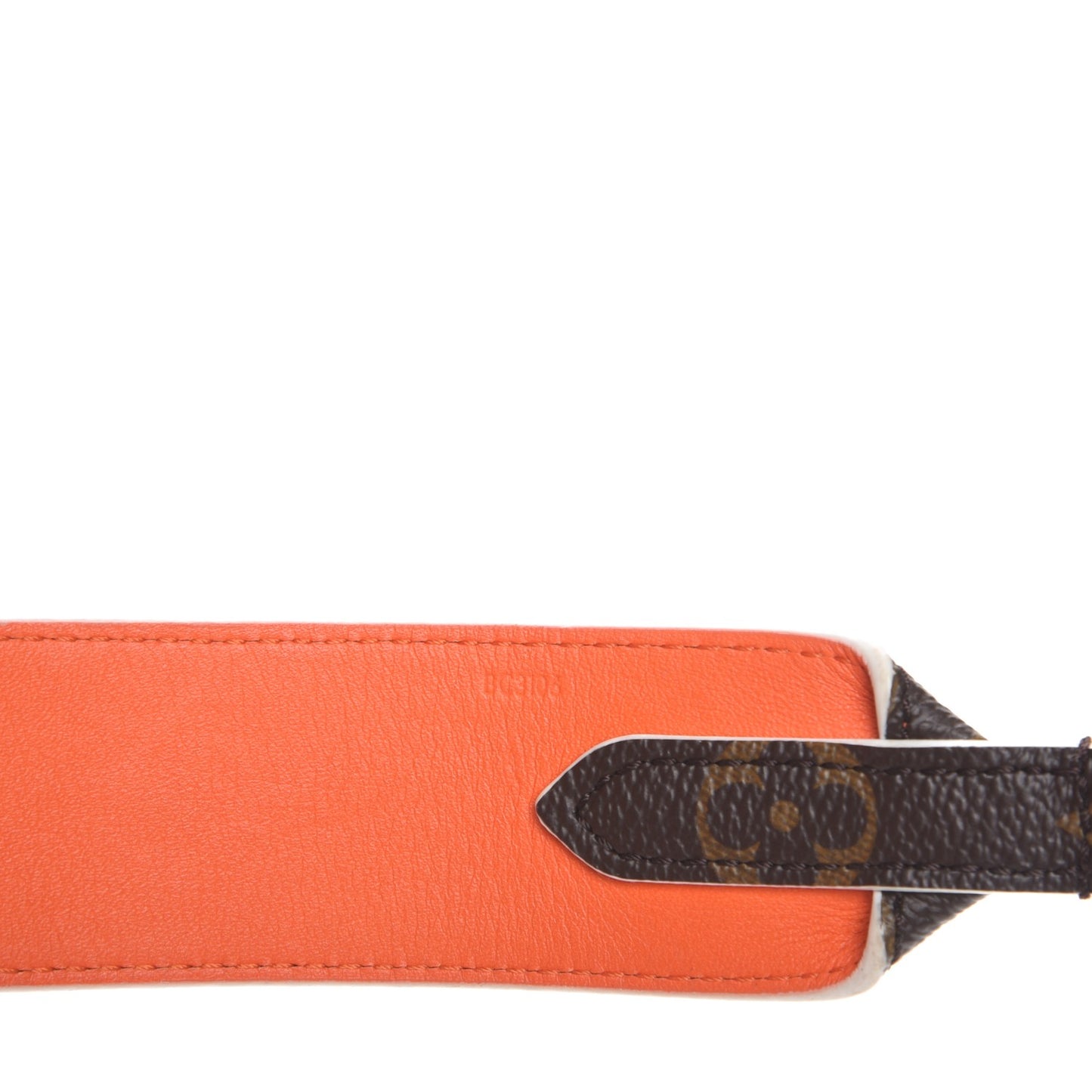 Monogram Bandouliere Shoulder Strap Orange